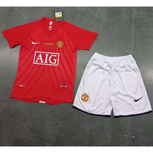 Cargar imagen en el visor de la galería, Man Utd 07-08 Home Kit - Kids (UCL Final)
