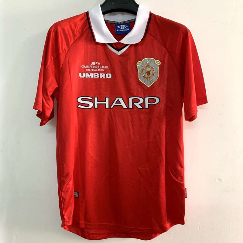 Maillot de la Ligue des Champions MUFC 1999