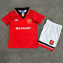 Charger l&#39;image dans la galerie, Man Utd 96-97 Home Kit - Kids
