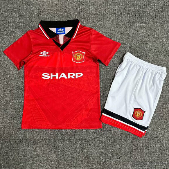 Man Utd 96-97 Home Kit - Kids