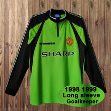 Load image into Gallery viewer, 98-99 MUFC Goalkeeper Shirt - Long Sleeve
