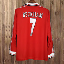 Load image into Gallery viewer, 98-99 MUFC Home Shirt - Long Sleeve
