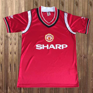 Camiseta de local MUFC 84-86