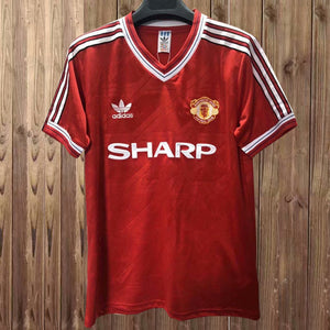 Camiseta de local MUFC 86-88