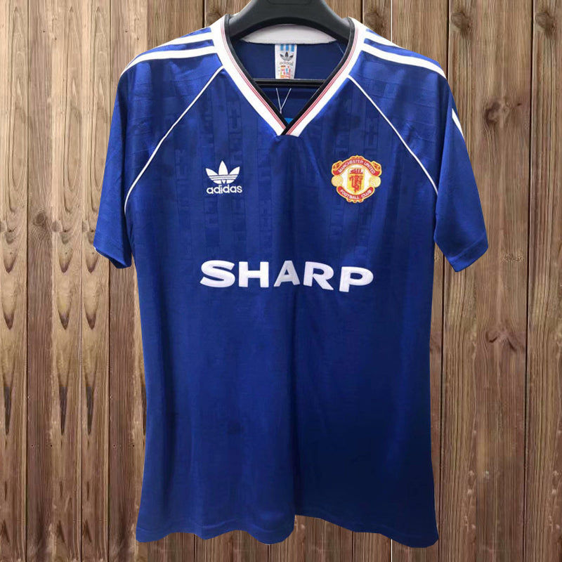 Camiseta de visitante MUFC 88-90