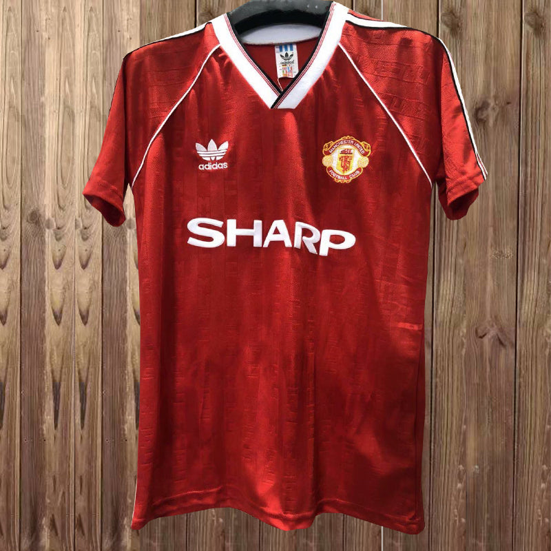 Camiseta de local MUFC 88-90