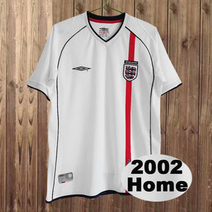 Maillot domicile Angleterre 2002