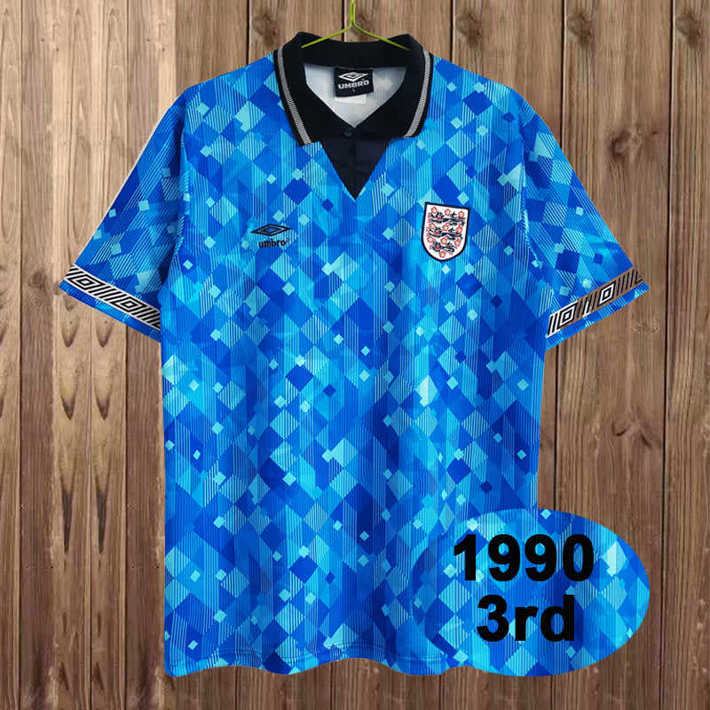 1990 Angleterre 3e maillot