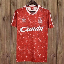 Cargar imagen en el visor de la galería, Camiseta de local del Liverpool 1989-91
